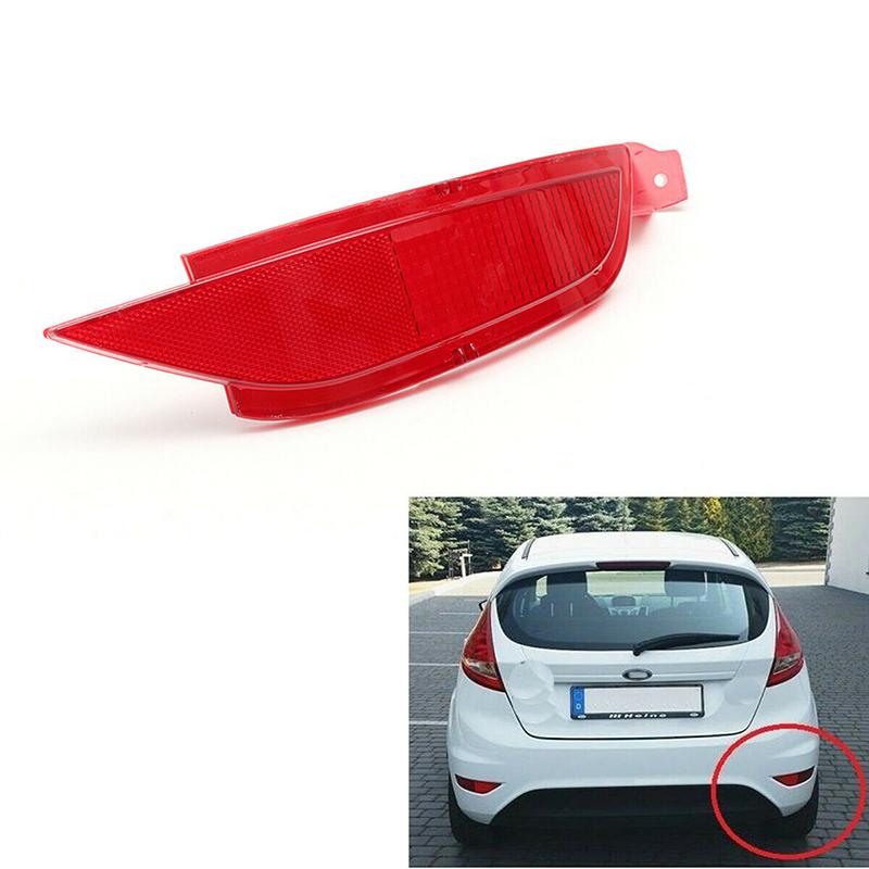 Автомобильный задний бампер отражатель света красный боковой указатель поворота автомобильные аксессуары для Ford Fiesta Mk7 Hatchback 2008 2009 2010 2011 2012