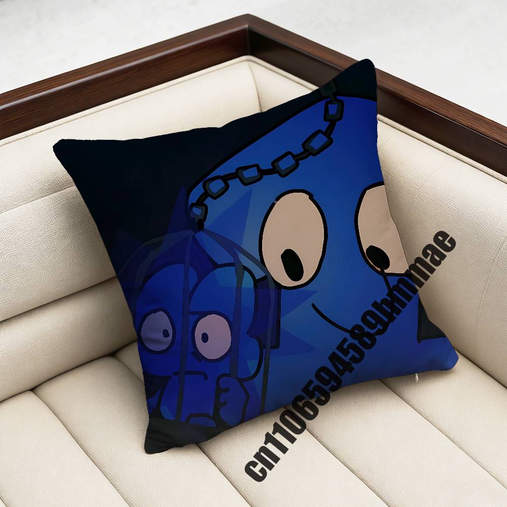 Throw Pillow Case Sham For BFDI Battle for Dream Island Game xcm xcm Square Car Pillowcase Sham Pad Cover