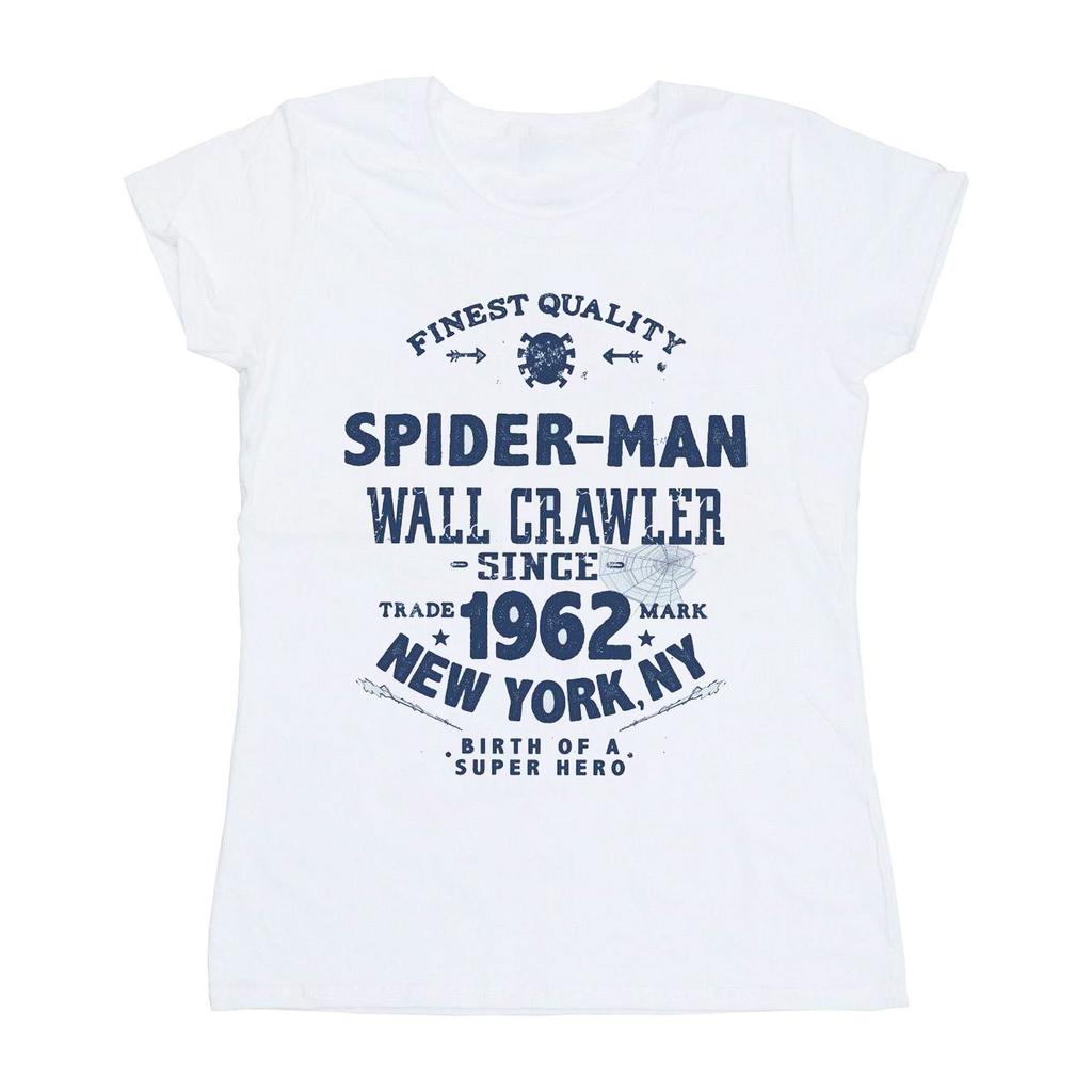 Marvel Womens/Ladies Spider-Man Finest Quality Cotton T-Shirt