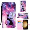Pandas in the Starry Sky PU Teri Hamyon Qopqoqli Foto Ramkali G'ilof iPhone Samsung Huawei Honor Xiaomi Redmi Oppo Vivo Google TCL Infinix... uchun