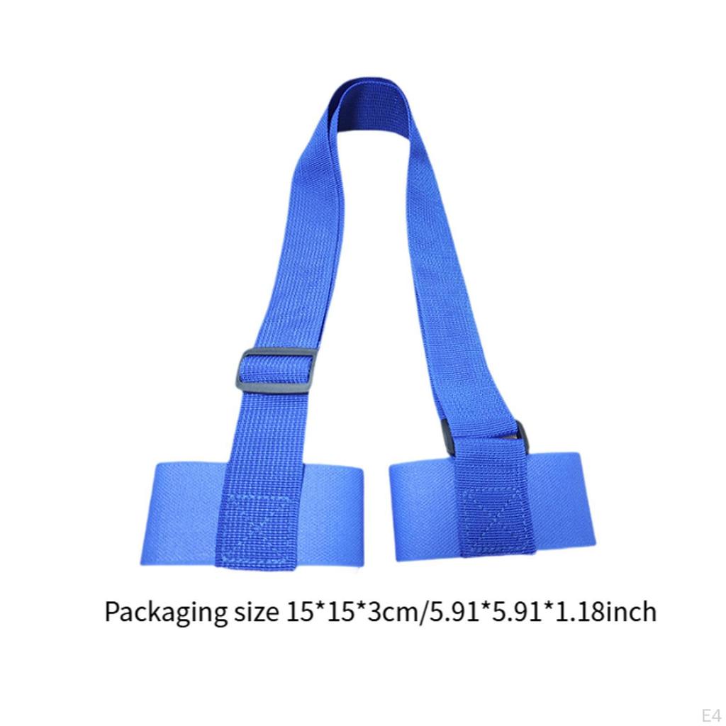 Ski and Pole Carrier Adjustable Transport Your Gear Snowboard Holder Lash Fixing Belt Loop