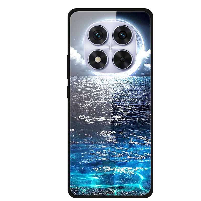 Жесткий чехол-книжка для Xiaomi Redmi Note 14 Pro 5G, чехол с мягким бампером, чехол из закаленного стекла для Redmi Note 14 Pro 4G, чехол Note14 Pro