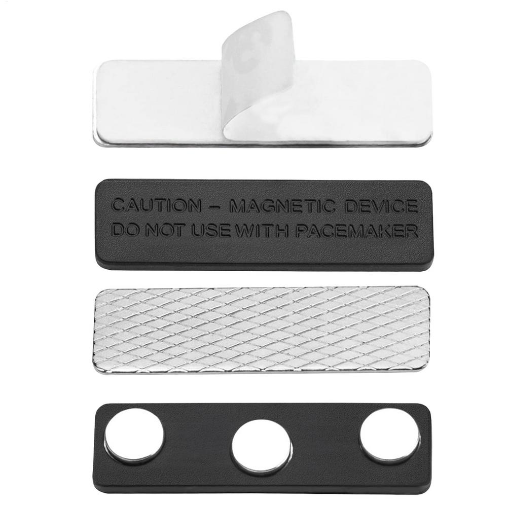 Прочный магнитный бейдж для имени Металлическая застежка Держатель для ID-карт Прочное крепление для одежды Униформа Сотрудник Выставка