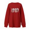 Women's Casual Fashion Print Long Sleeve O-Neck Pullover Top