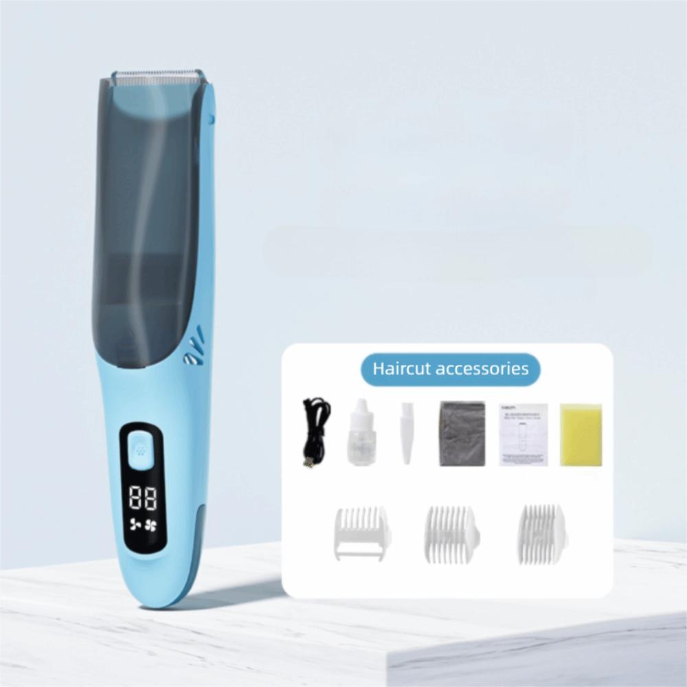 Waterproof Quiet Professional Hair Trimmer Automatic Suction Haircut Kit For Adults & Seniors