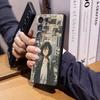 Hot Anime Black Attack On Titan Phone Case For Samsung S26 Ultra S25 Edge Ultra S23 S22 S21 S20 Ultra Plus S24 Fe Cover