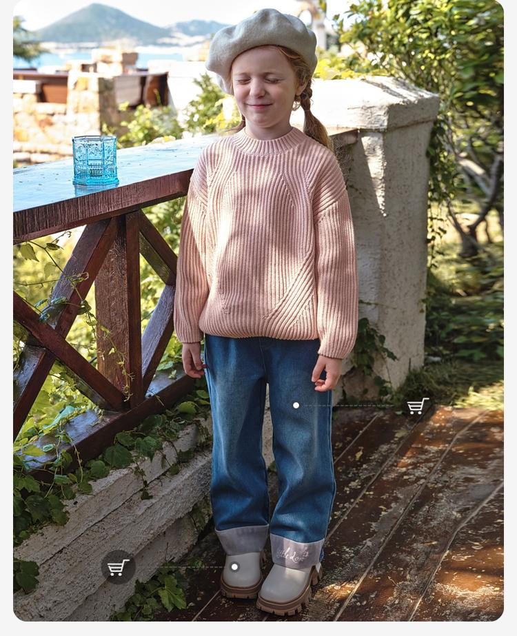 David Bella Girls' Sweater Hoodie - Autumn/Winter Collection