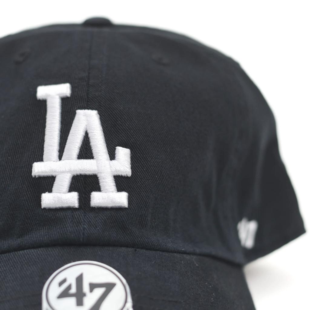 Кепка 47 Brand Los Angeles Dodgers Clean Up черная