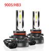 2Pcs White 9005 HB3 Led Headlight Bulbs High Low Beams 8000LM 6000K 80W Lights