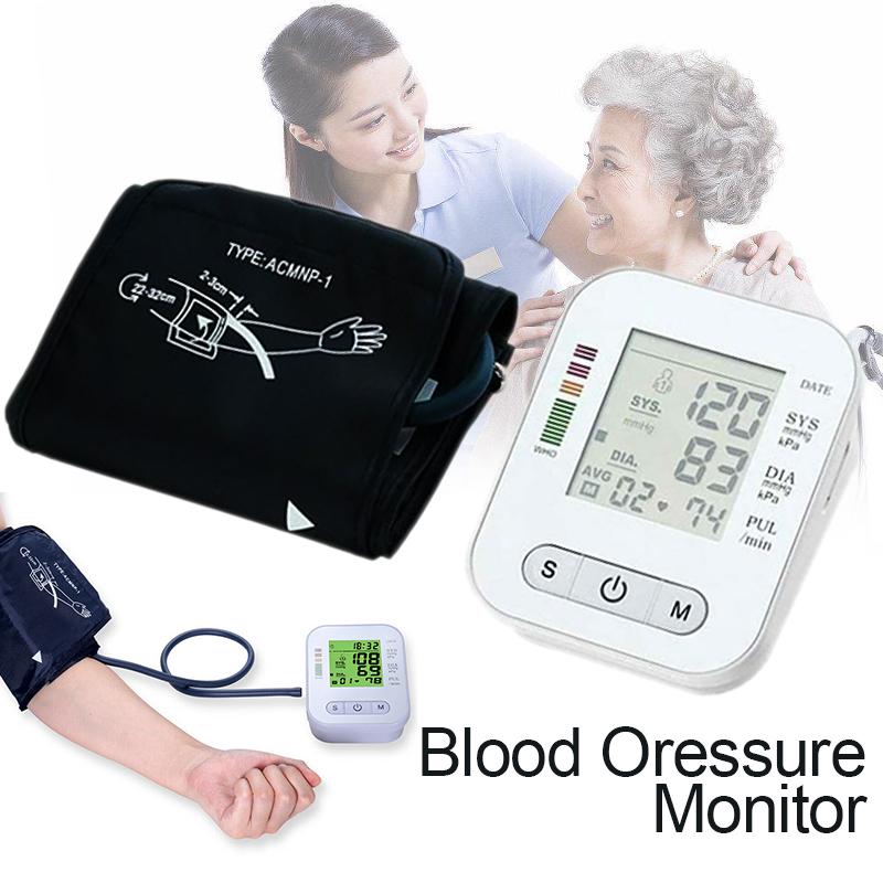 Цифровая автоматическая электронная умная машина для измерения артериального давления, манжета на плечо