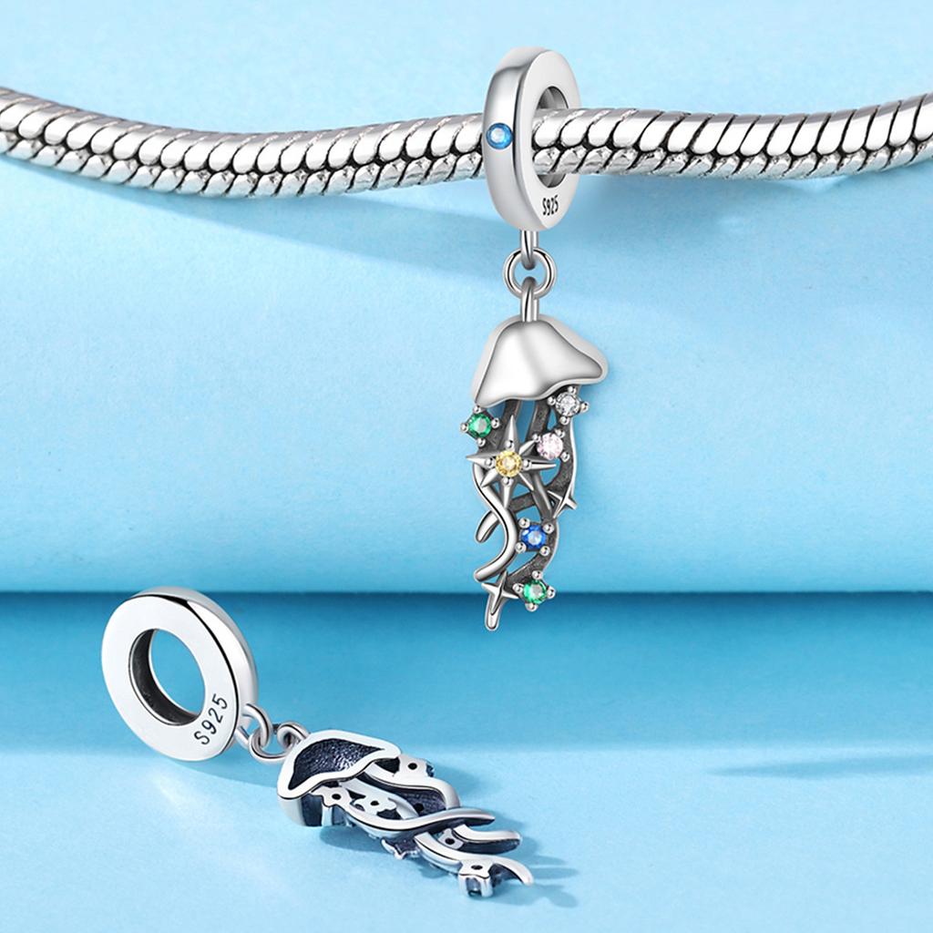 Оригинальный медный шарм Морской краб Черепаха Морская звезда Шармы Бусины Подходят для браслета Ожерелья Изготовление бижутерии Ювелирный подарок