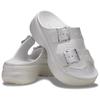 Crocs Шлепанцы Женские Серые Серебристые 215552-1OQ