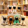 Creative Dinosaur Shar Pei Dog Doll Plush Toy Simulation Dog Transformed Into Pug Doll