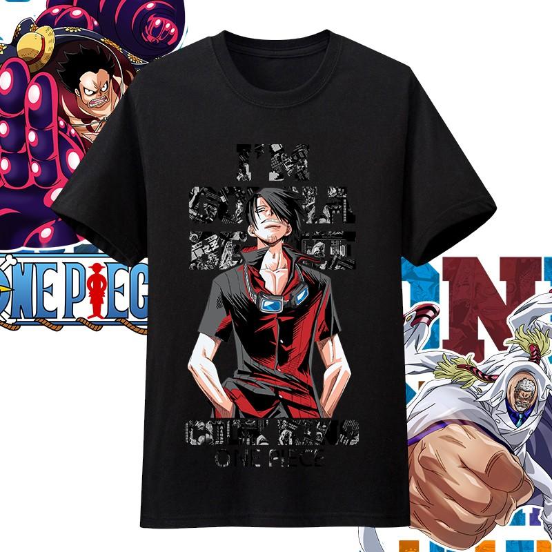 Хлопковая футболка оверсайз с принтом персонажей аниме One Piece для мужчин и женщин, удобная, в стиле Y2K, детская одежда, летний тренд, футболки