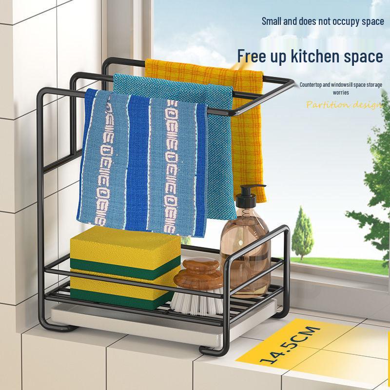 Настенная сушилка и органайзер для кухонных тряпок