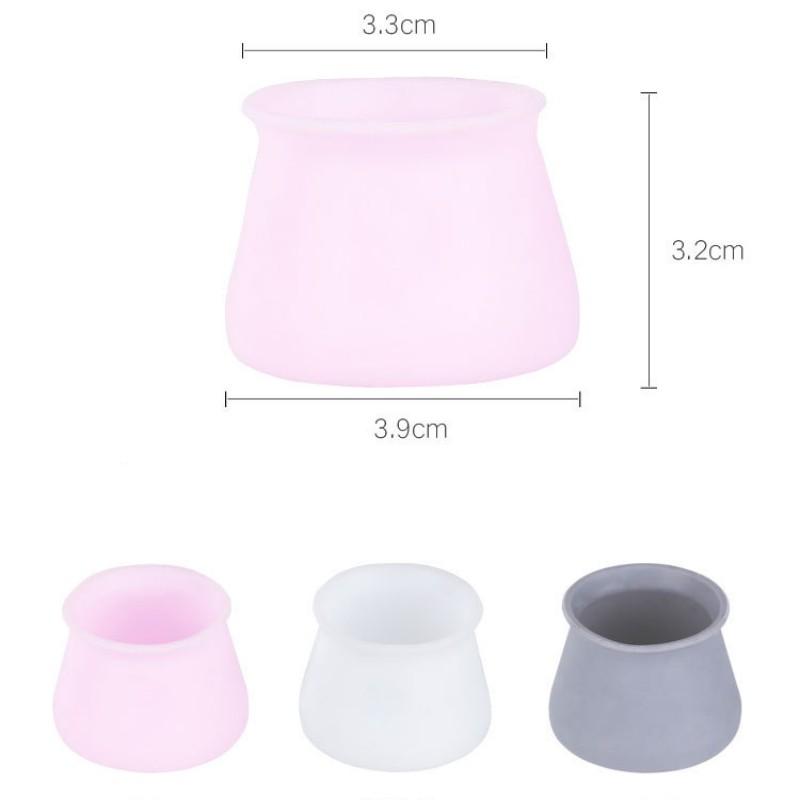 20Pcs Silicone Chair Leg Covers Non Slip Furniture Feet Caps Noise Reducing Table Foot Protectors Floor Mats For Home