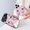Милый мультяшный узор, кремовая текстура, мягкий силиконовый чехол с волнистыми краями, чехол для телефона для Vivo