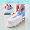 Floor Plastic Multifunctional Brush For Bathroom Tile Grout Cleaning And Drain Scrub