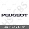 3D Metal Rear Trunk Emblem Badge Logo Stickers  For Peugeot 308 408 2008 206 208 307 3008 406 407 207 4007 4008  Car Styling
