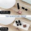 Large Water Absorbent Stone Tray Dry Tidy Diatomaceous Earth Stone Sink Tray Instant Dry Sink Sponge Hand Soap Holder Bathroom