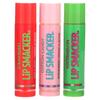 Lip Smacker, бальзам для губ, оригинальный и лучший вкус, 3 упаковки, 4 г (0,14 унции) каждый