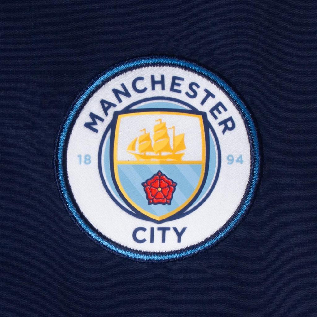 Manchester City FC Boys Contrast Striped Tracksuit