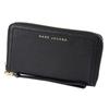 Long Wallet S130L01RE22 001 Round Zip Outlet with Strap Wallet BLACK [Marc Jacobs] Women's [Item]