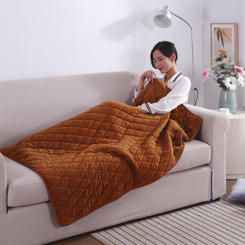 USB Electric Blanket Shawl - 5V Low Voltage, Warm & Portable