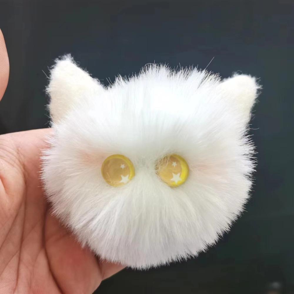 Attractive Eyes Blush Cat Plush Doll Stuffed Animal Plush Key Chain  Children
