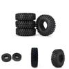 Durable 1.9 Inch Rc Crawler Tires With Aggressive Lugs For 110 Scale Rock Crawlers