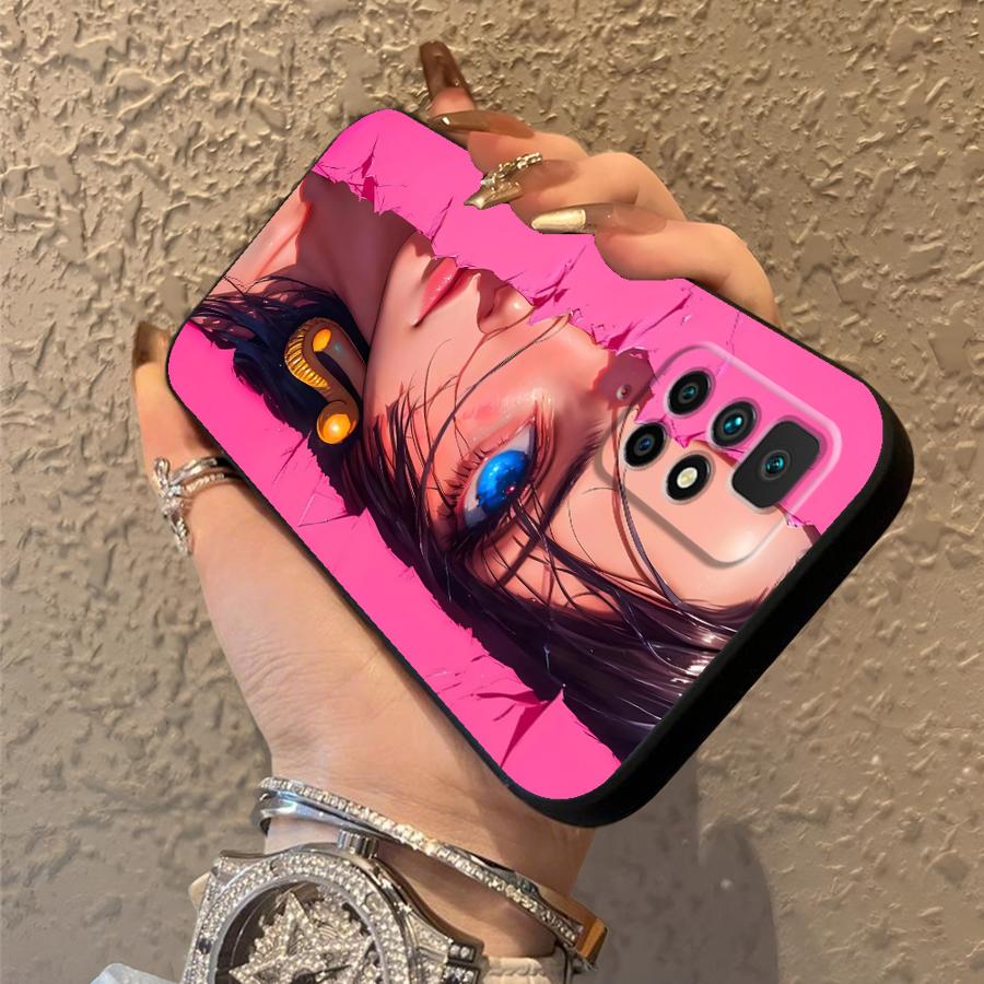 Чехол One Piece Нико Робин Нами для Xiaomi Redmi A5 A3 A4 A1 A2 Plus 13C 9 10 12C 14C K40 K80 Pro Черный Мягкий Чехол для Телефона