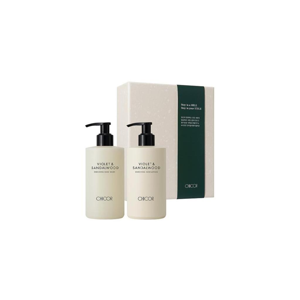 Violet and Sandalwood Hand Care Set (2 types)