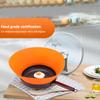 Silicone Splash Pot Lid Anti-Overflow Cover Silicone Pot Cover Splash Oil Cover Oil Screen Ultimate Splatter Guard Fry Pan