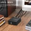 Аудиоселектор 4 входа 1 выход 1 вход 4 выхода Двунаправленный RCA Стерео Аудио Переключатель Разветвитель Не требует питания Проигрыватель компакт-дисков /