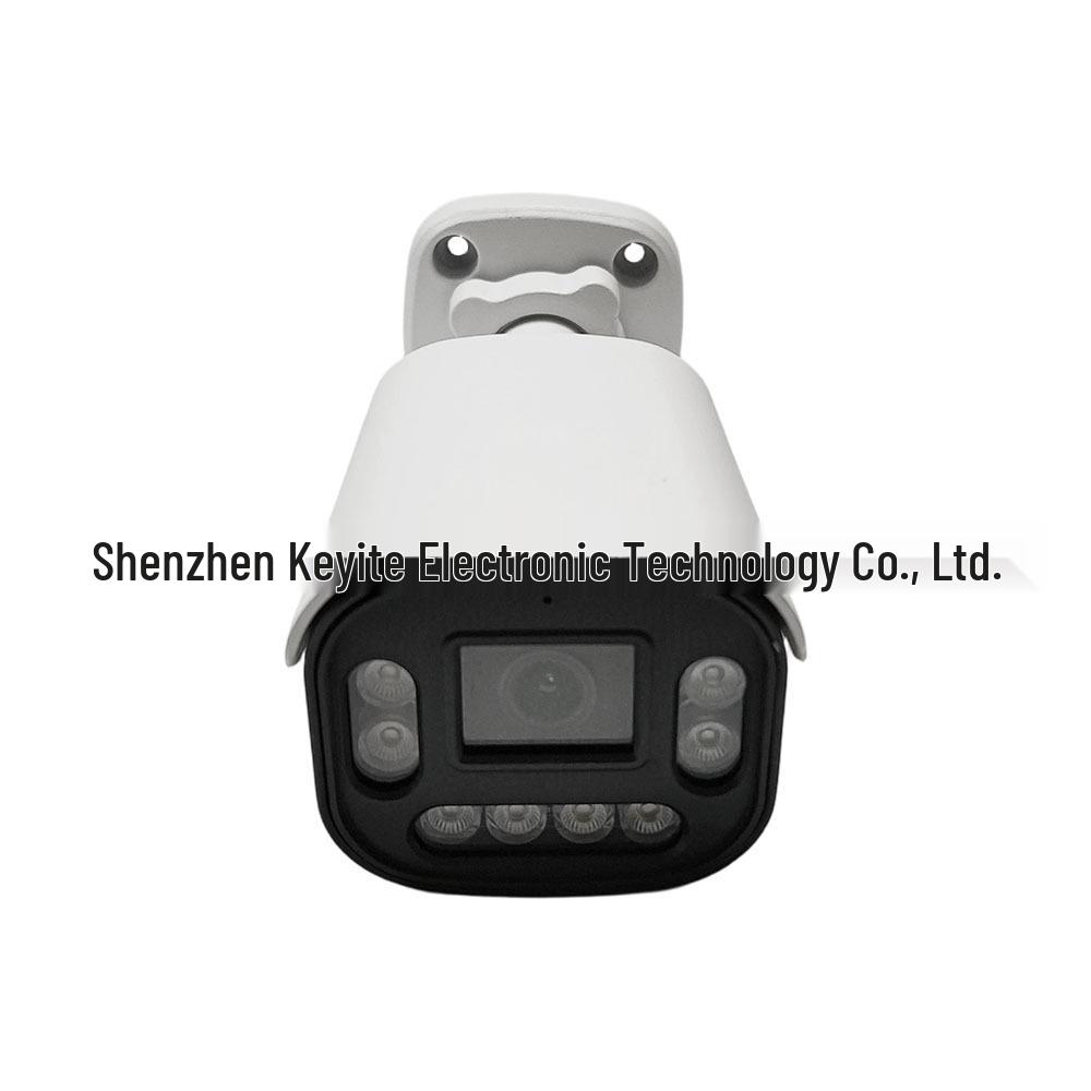 4K Двойная подсветка POE Наружная сетевая камера с аудио, Цветная, Водонепроницаемая, 4Мп/5Мп/8Мп