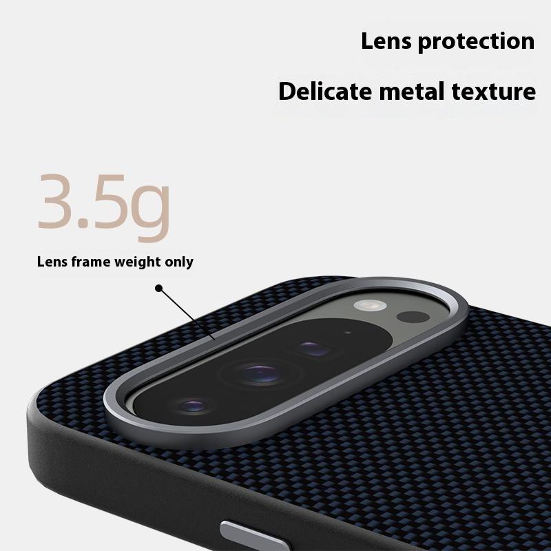 ABEEL For Google Pixel 10 Pro XL Magnetic Case Printed PC TPU Aluminum Alloy Leather Phone Cover