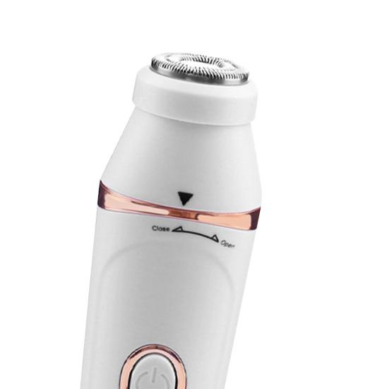 Многофункциональный женский электрический эпилятор USB перезаряжаемый водонепроницаемый устройство для удаления волос на лице, теле, в зоне бикини, на руках, ногах, триммер для удаления волос, бритва