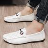 Doudou Shoes Men's Summer New One-pedal Lazy Business Casual Leather Shoes