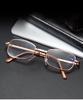 Rose Gold/Silver Metal Frame Folding Reading Glasses with Case +1.5 +2.0 +2.5 +3 +3.5 +4.0