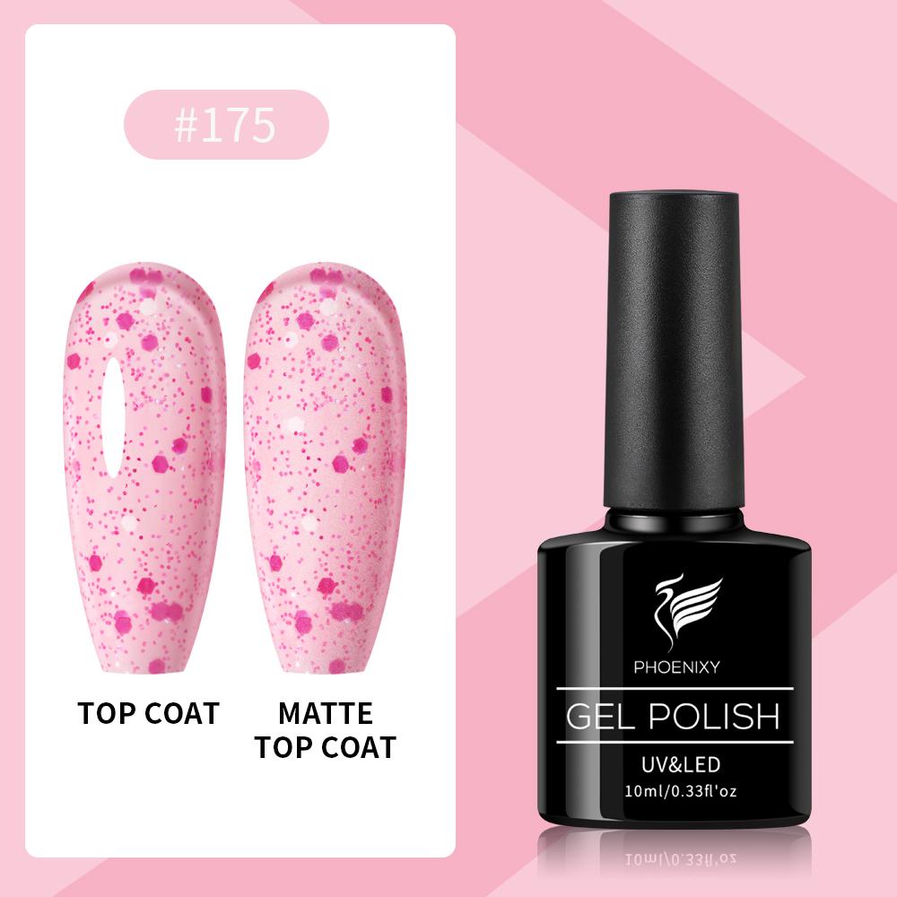 PHOENIXY 10 мл Гель-лак Полуперманентный Гель-лак Цвет Замачиваемый УФ LED Гель Материал для Нейл-арта