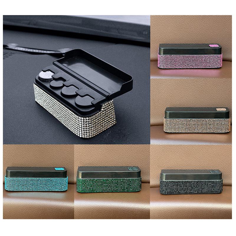 Новый ящик для хранения монет в салоне автомобиля Креативный кошелек для хранения монет в виде коробки для дома и автомобиля Двойное назначение для организации хранения в салоне автомобиля