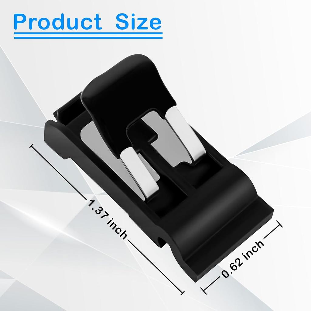 Fuel Door Spring Clip, Gas Tank Door Spring for To-yota 2001-2012 RAV4, 2007-2016 Yaris, 2007-2016 Yaris, 2003-2008 Corolla, for L-exus ES350 GS350