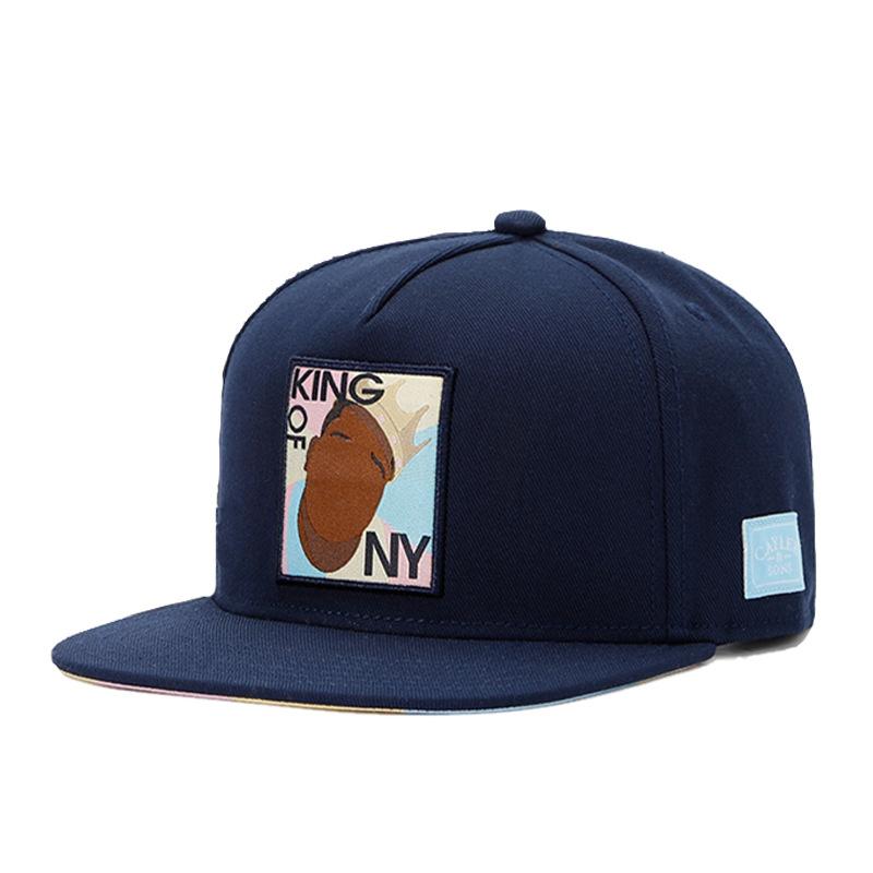 Новые головные буквы Крутой мужчина Вышитая снэпбэк Хип-хоп Рыцарские кепки Спорт на открытом воздухе Отдых Тракерские шляпы Бейсболки регулируемые