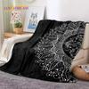 3D Mandala Yoga Flower Bohemia Meditation Nature Soft Flannel Blanket for Bed Bedroom Sofa Picnic,Throw Blanket Outdoors Leisure