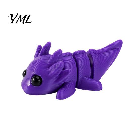 Small Dinosaur Decoration 3D Printed Toy, Mini Articulated Dino Action Figure, Fidget Toys Movable Joints Desktop Decoration, Party Favors