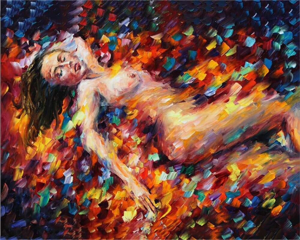 5D Алмазная вышивка Сексуальная полная круглая Алмазная мозаика Рукоделие DIY Вышивка крестиком Алмазная картина Обнаженная сексуальная пара танцор