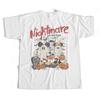 Vintage Mickey Minnie Ghost Halloween Tshirt Retro Disney Nightmare On Main Street Tees Halloween Gifts Women Oversized Tees