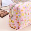 Fashion Fruit Print Cosmetic Bag Women Make Up Bag Portable Travel Cosmetic Organizer Female Makeup Pouch Case Toiletries Bag
