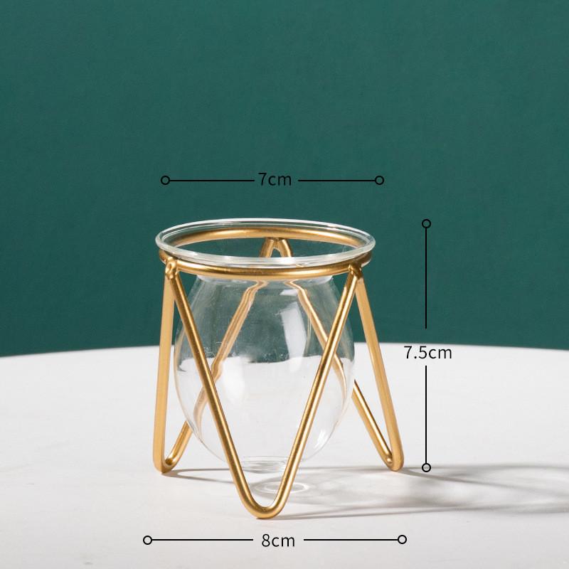 Террариум Ваза для цветов для дома Гидропонная ваза для растений Стеклянные контейнеры Nordic Art Retro Home Garden Craft Украшения Jarrones Hot