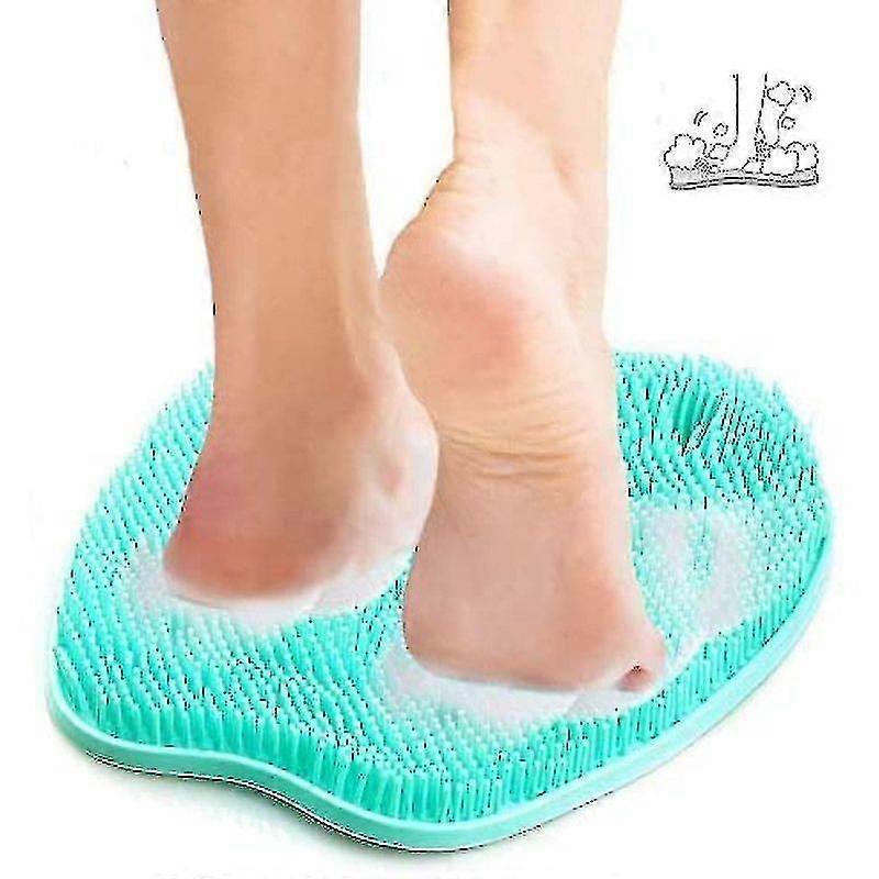 Silicone Foot Brush Scrubber Massager Shower Foot Brush Deep Cleansing Exfoliating Spa Increases Blood Circulation Hy